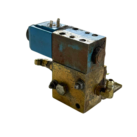 Magnetventil med kopplingsblock